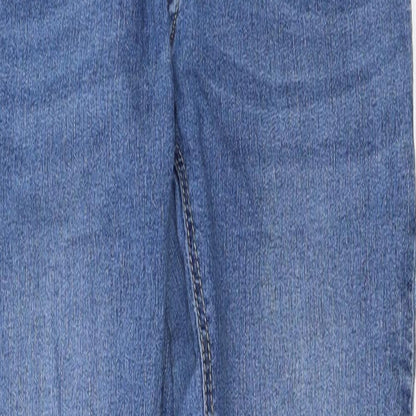 Womens UK Size 38 H&M Regular Fit Skinny Blue Jeans