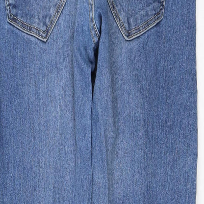 Womens UK Size 38 H&M Regular Fit Skinny Blue Jeans