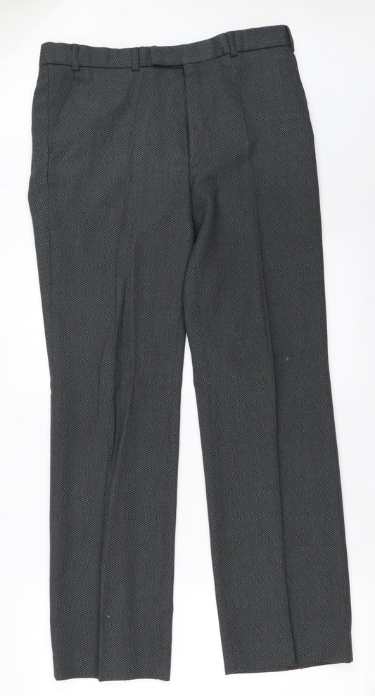 Preworn Mens Grey   Trousers  Size 34 in L31 in