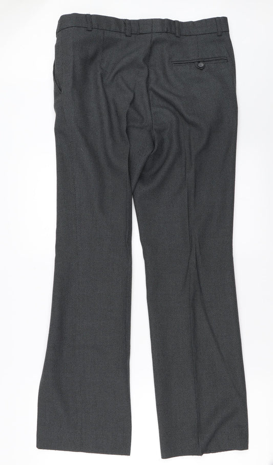 Preworn Mens Grey   Trousers  Size 34 in L31 in