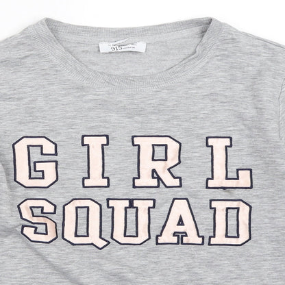 New Look Girls Grey   Pullover Sweatshirt Size S