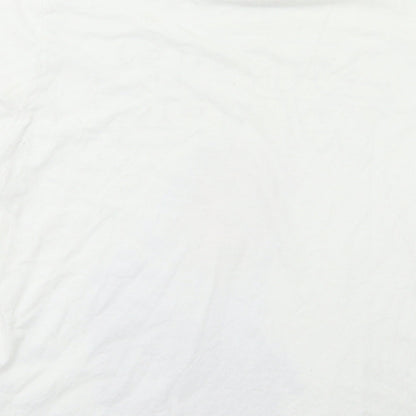 Preworn Womens White   Basic Polo Size L