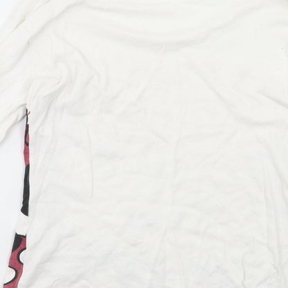 Disney Womens White    Pyjama Top Size M  - Mickey