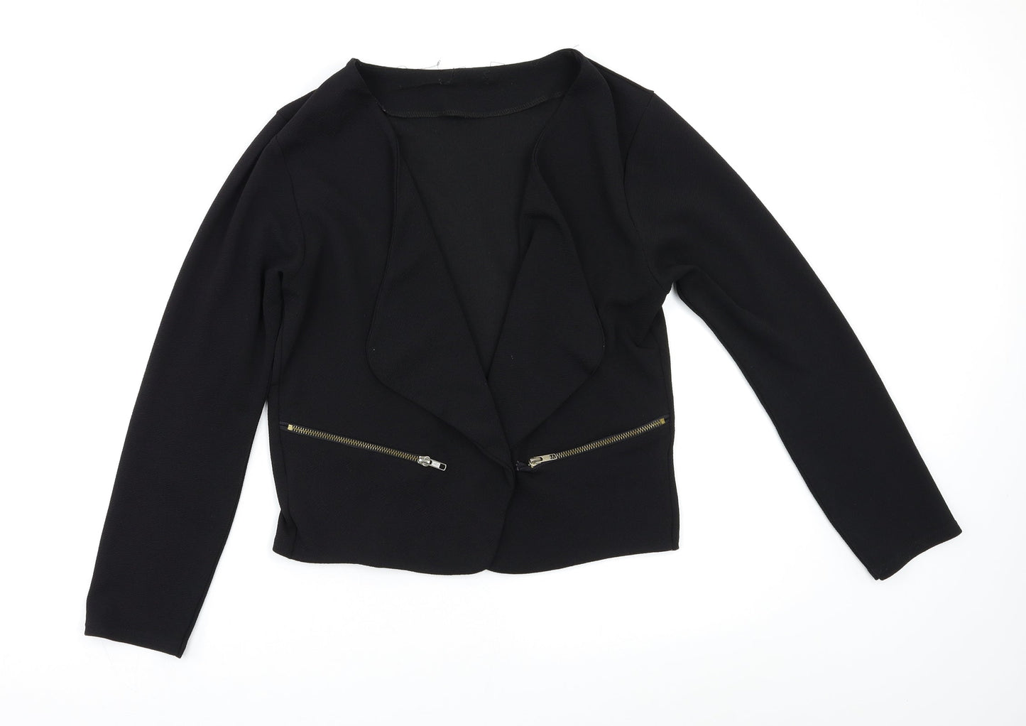 Womens UK Size M Preworn Black Jacket