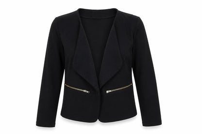Womens UK Size M Preworn Black Jacket