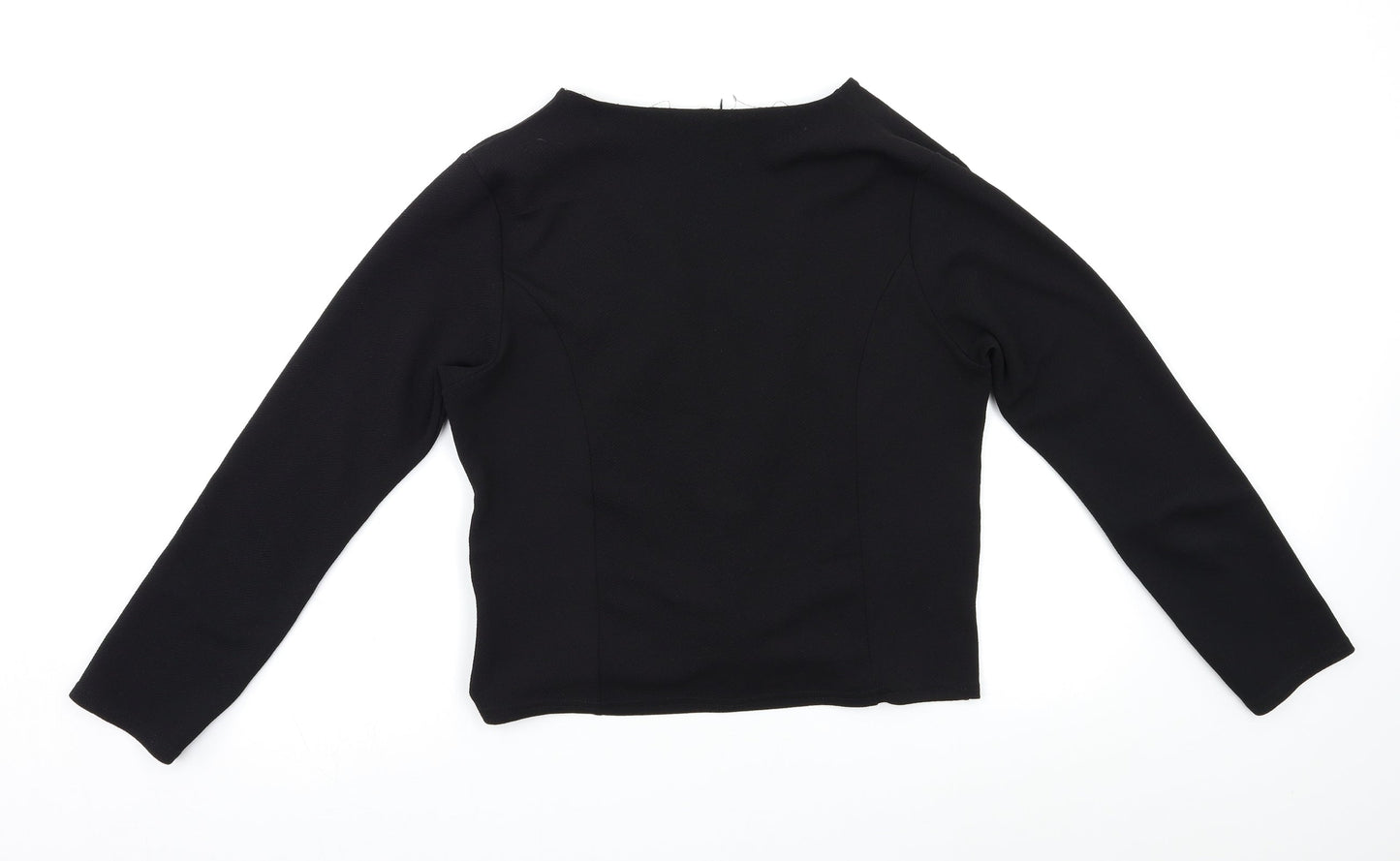 Womens UK Size M Preworn Black Jacket