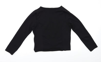 Womens UK Size M Preworn Black Jacket