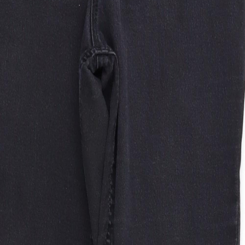 F&F Womens Black   Flared Jeans Size 14 L26 in