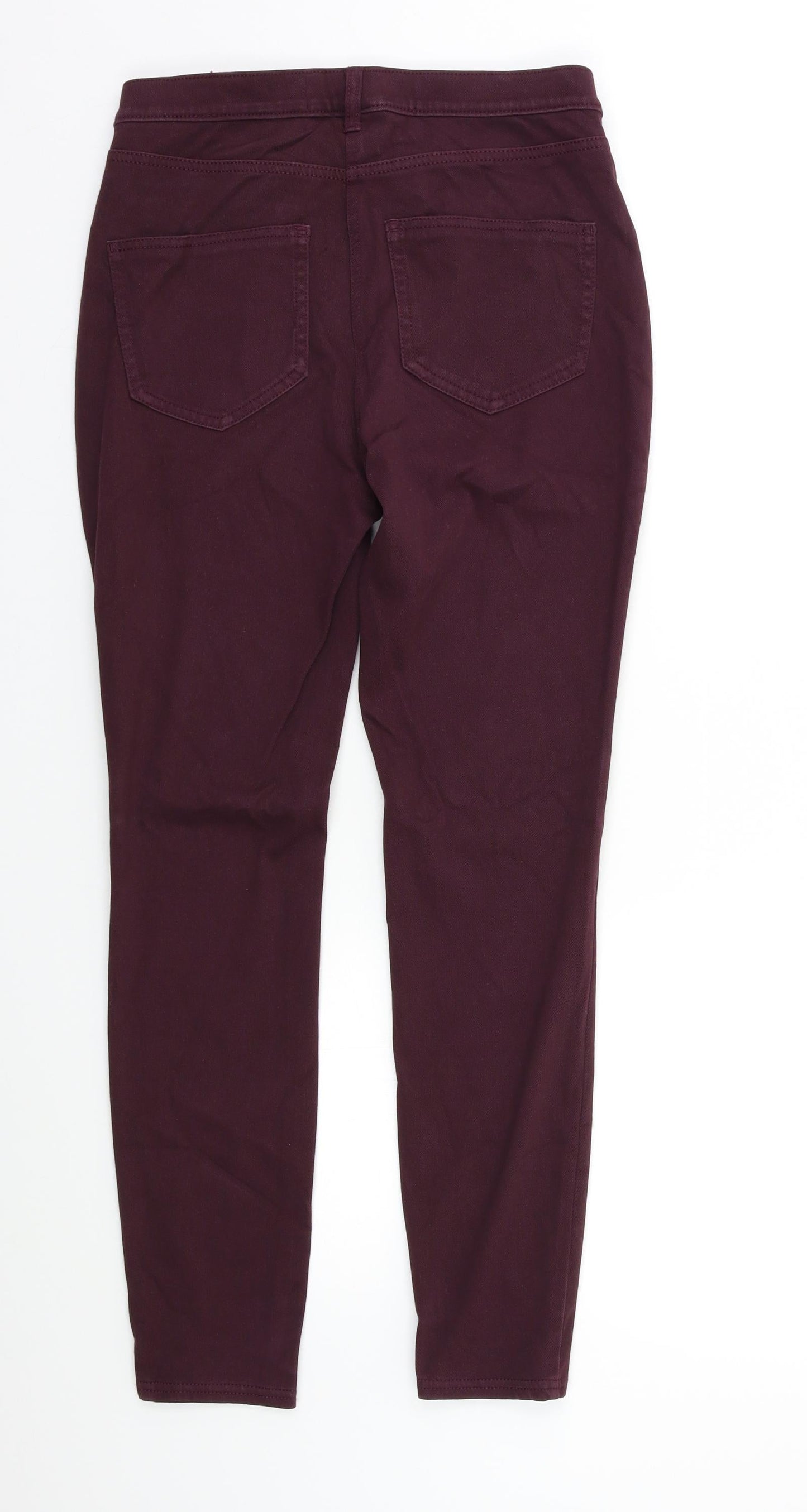 NEXT Womens Purple   Skinny Jeans Size 8 L26 in
