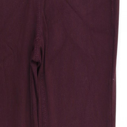 NEXT Womens Purple   Skinny Jeans Size 8 L26 in