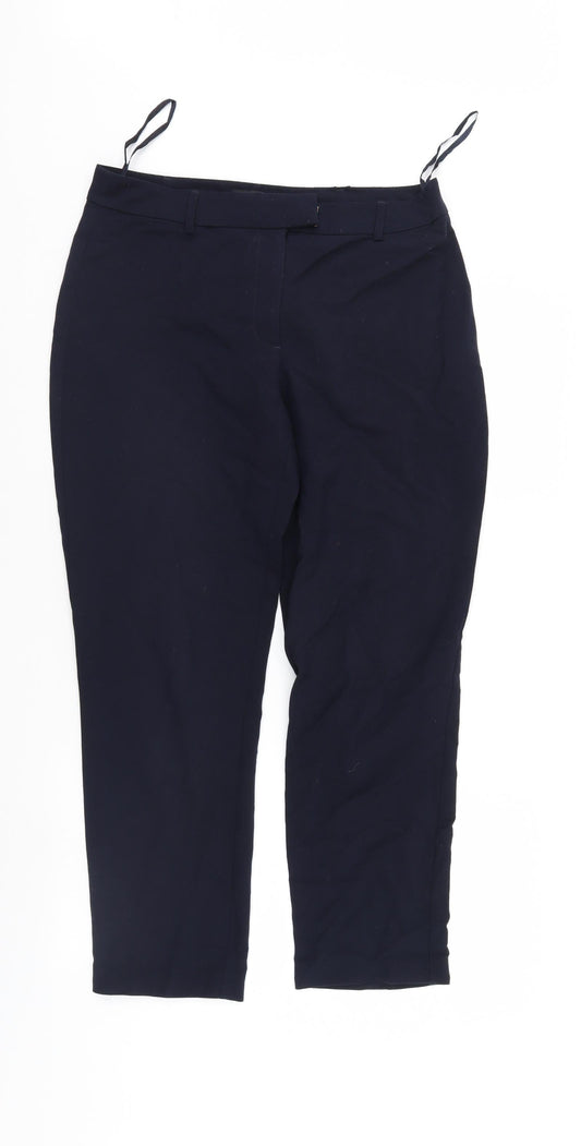 Debenhams Womens Blue   Trousers  Size 12 L27 in