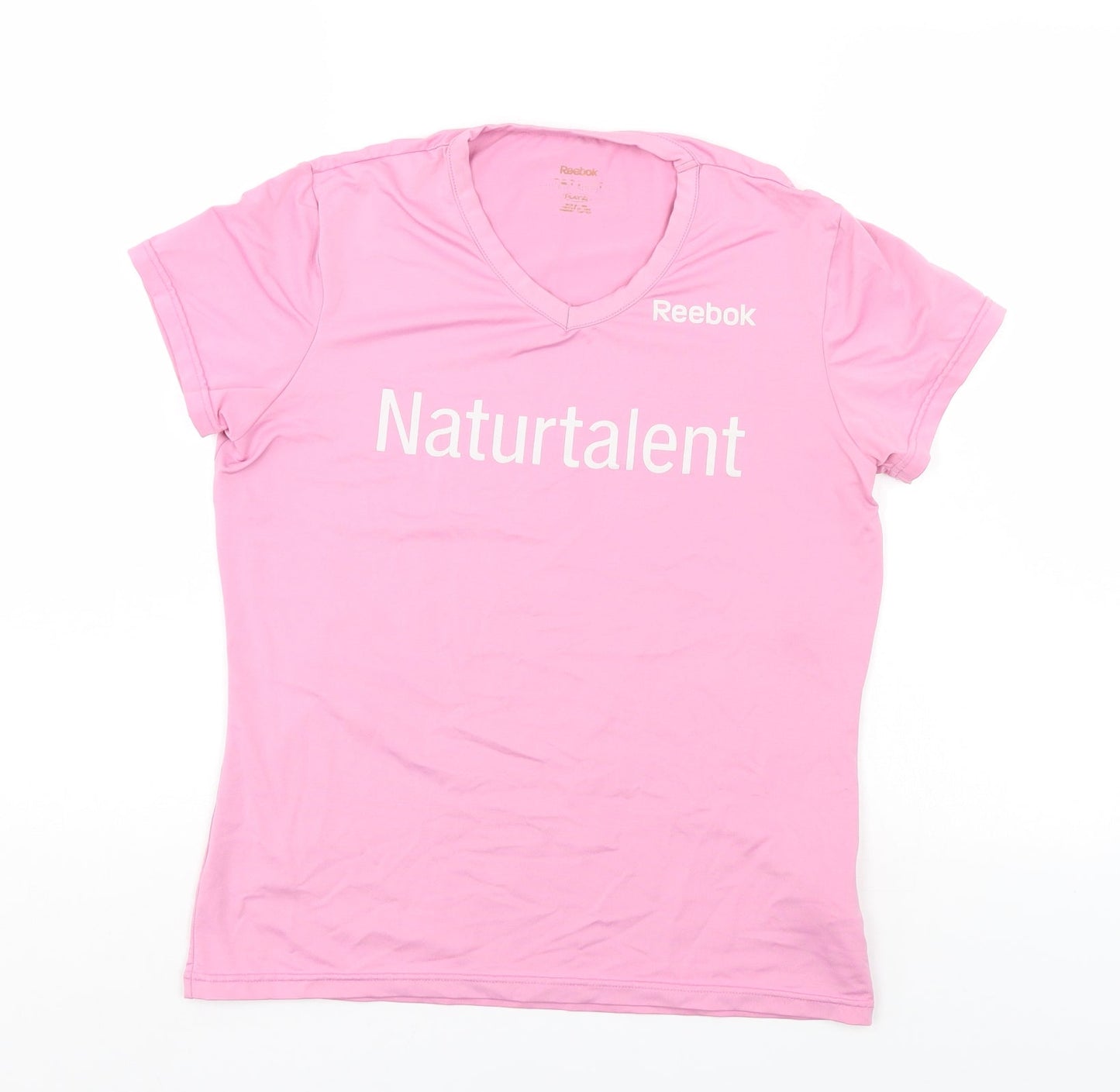 Reebok Womens Pink   Basic T-Shirt