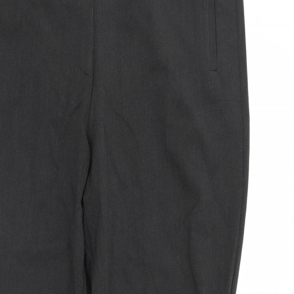 M&S Womens Grey   Trousers  Size 16 L26 in