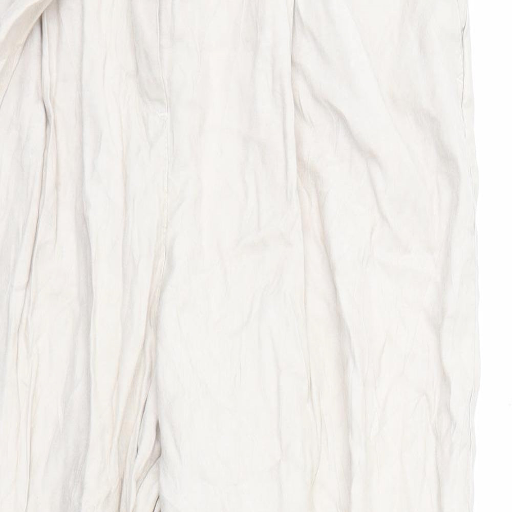 NEWLOOK Womens Brown   Bloomer Trousers Size 18 L25 in - with Belt