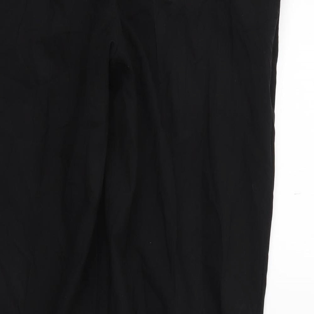 Marks and Spencer Mens Black   Trousers  Size 32 L23 in
