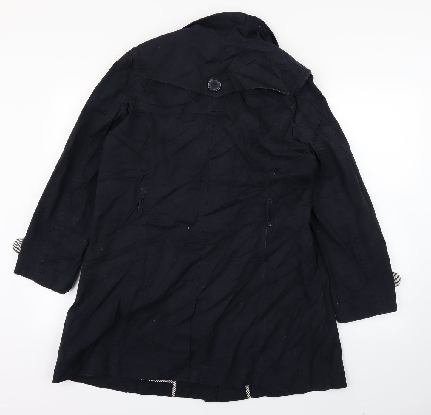 union blues Womens Blue   Trench Coat Coat Size 12