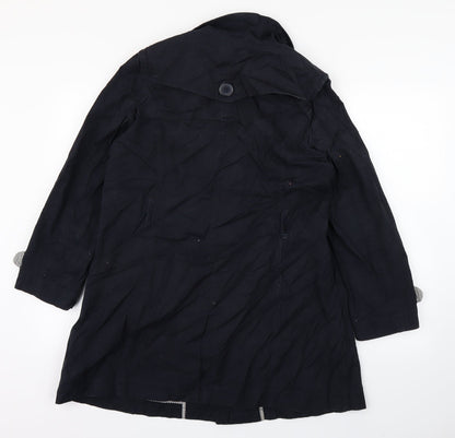 union blues Womens Blue   Trench Coat Coat Size 12