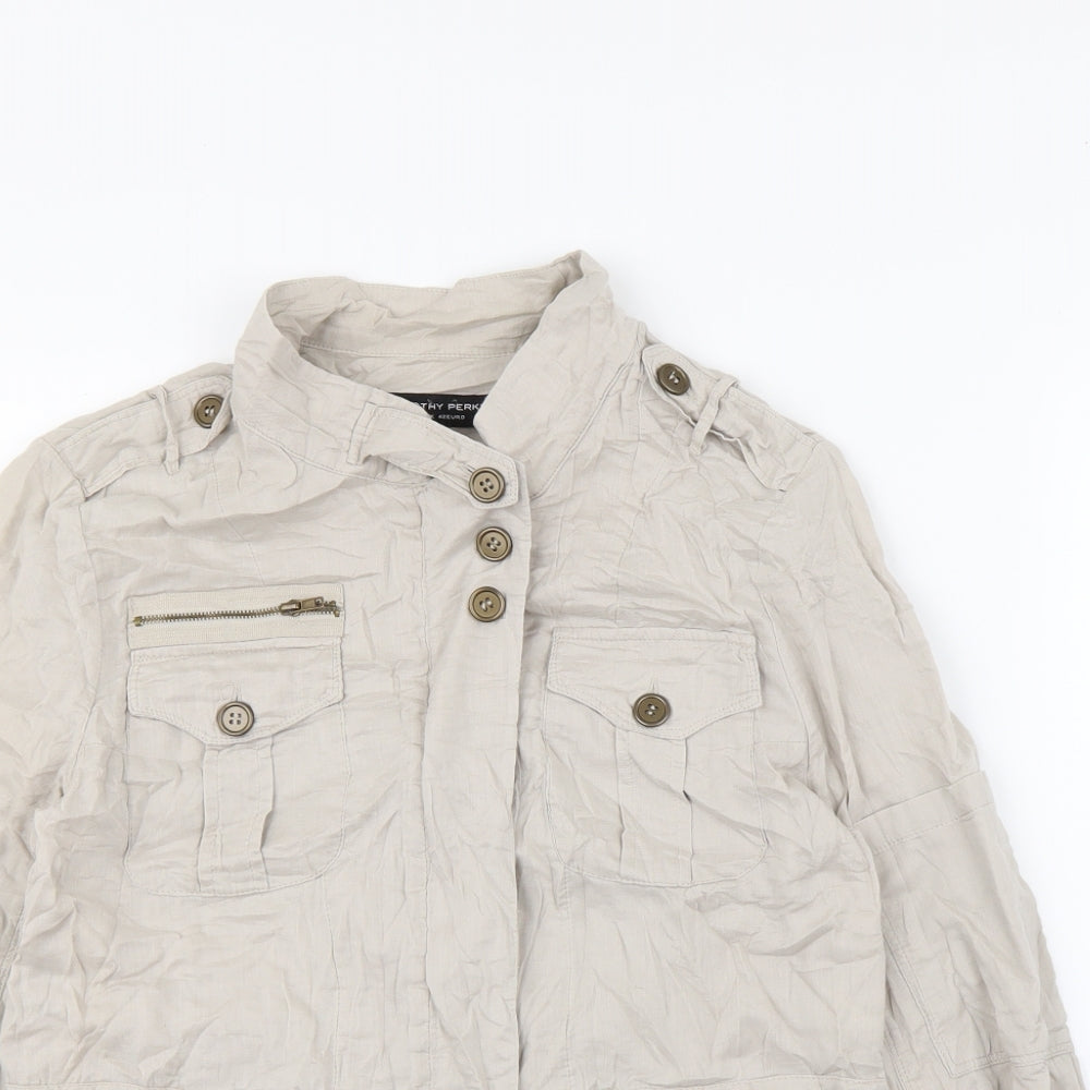 Dorthey Perkins Womens Grey   Jacket  Size 14