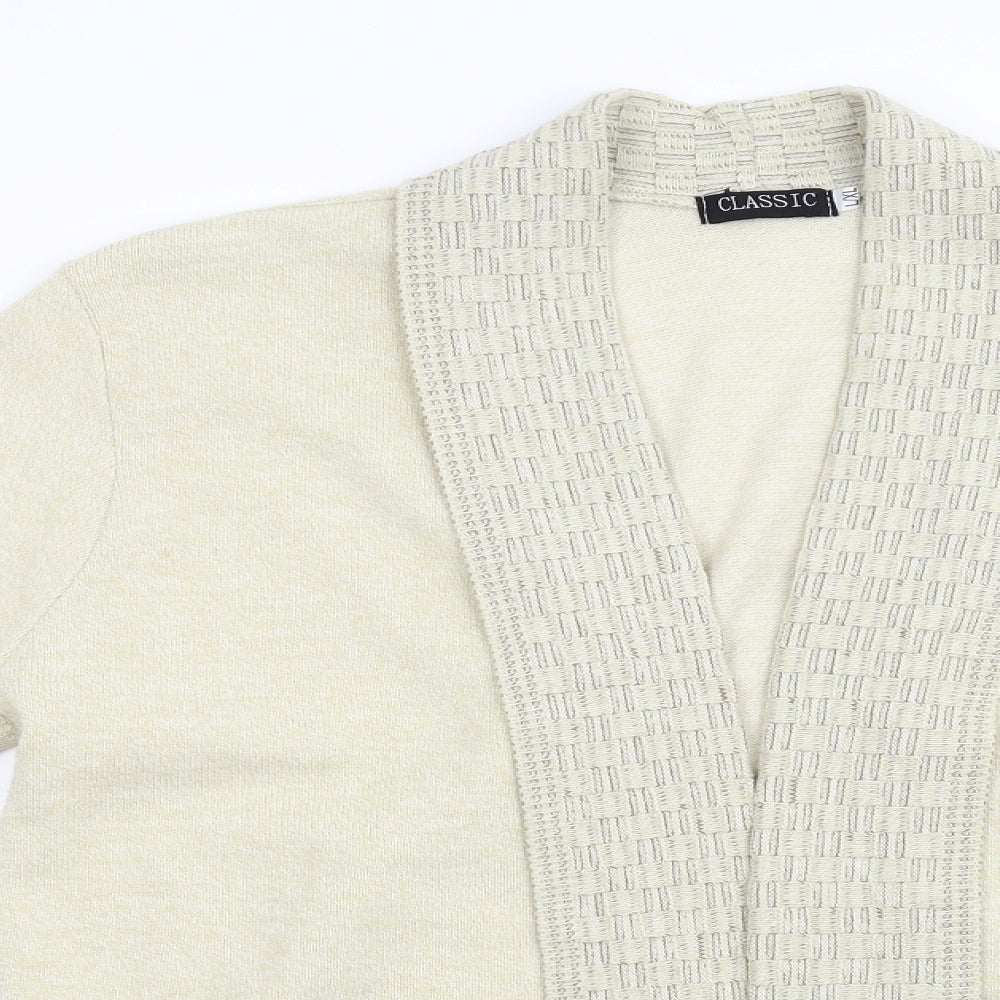 Classic Womens Beige   Cardigan Jumper Size L