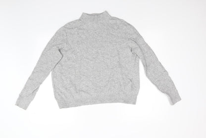 Womens UK Size 14 Warehouse Grey Pullover Jumper
