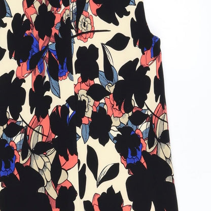 Warehouse Womens Multicoloured Floral  Slip Dress  Size 10