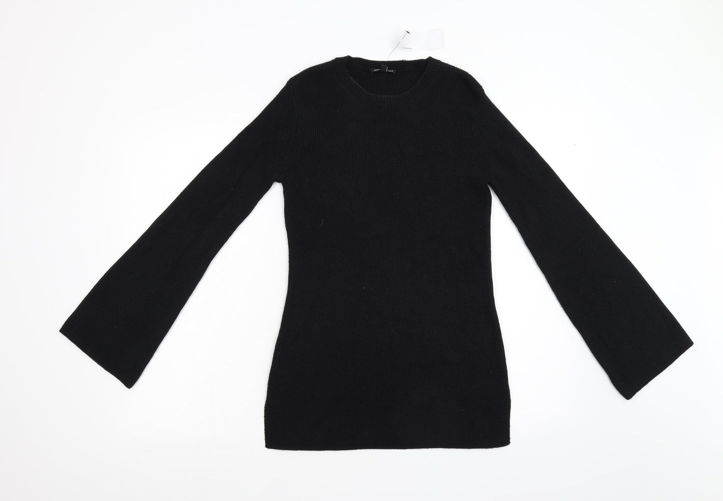 Womens UK Size 10 Warehouse Black Pullover Jumper