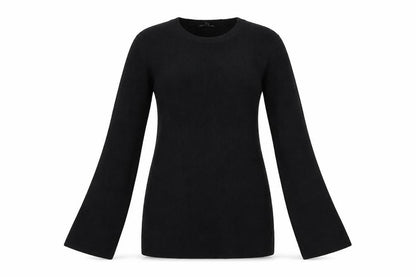 Womens UK Size 10 Warehouse Black Pullover Jumper