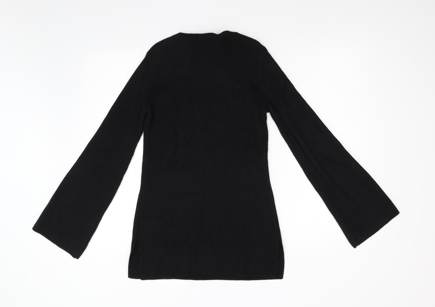 Womens UK Size 10 Warehouse Black Pullover Jumper