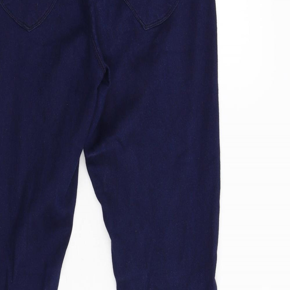 Dorothy Perkins Womens Blue  Denim Skinny Jeans Size 10 L30 in