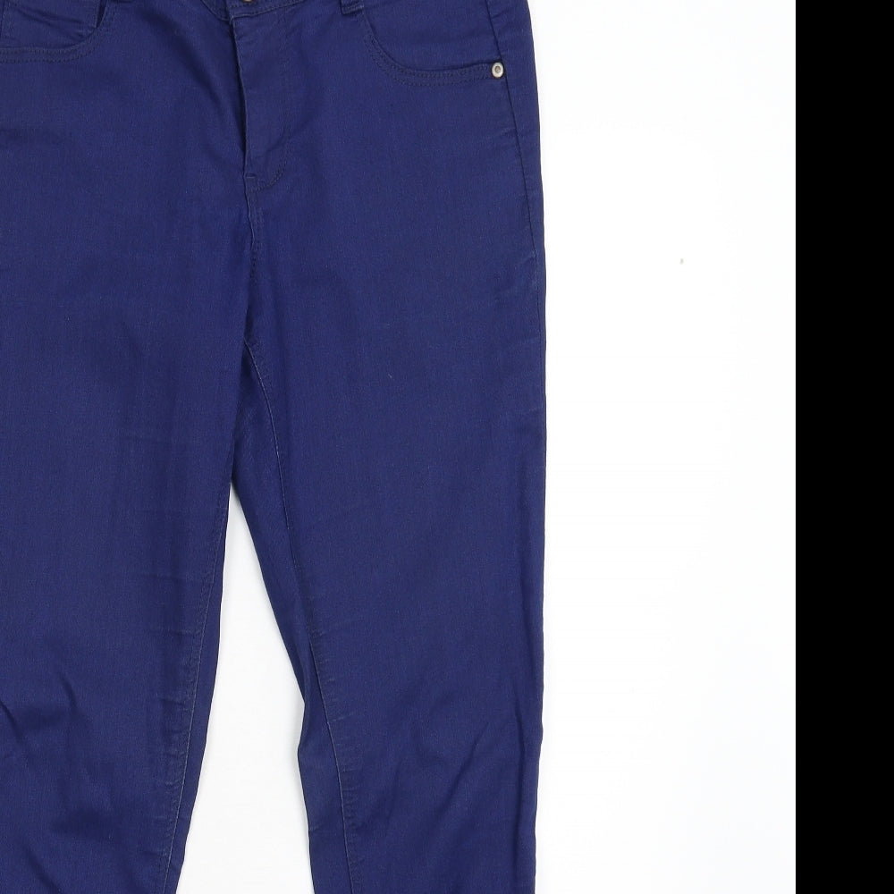 Womens UK Size 10 DP Denim Slim Fit Skinny Blue Jeans