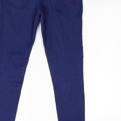 Womens UK Size 10 DP Denim Slim Fit Skinny Blue Jeans