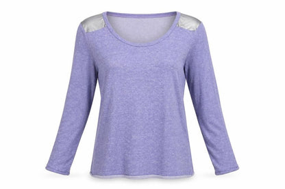 Womens UK Size M Sweewe Blue Basic T-Shirt