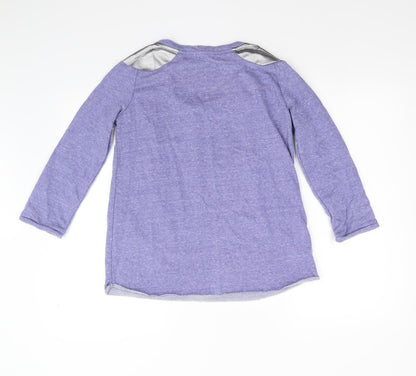 Womens UK Size M Sweewe Blue Basic T-Shirt