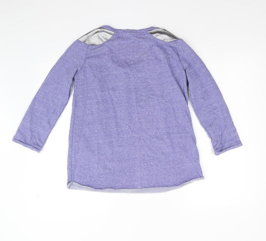 Womens UK Size M Sweewe Blue Basic T-Shirt