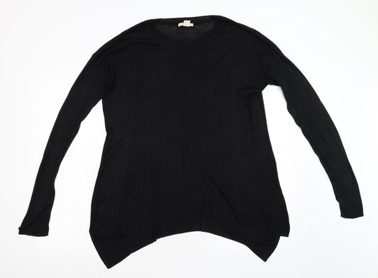 Womens UK Size S H&M Black Pullover Jumper