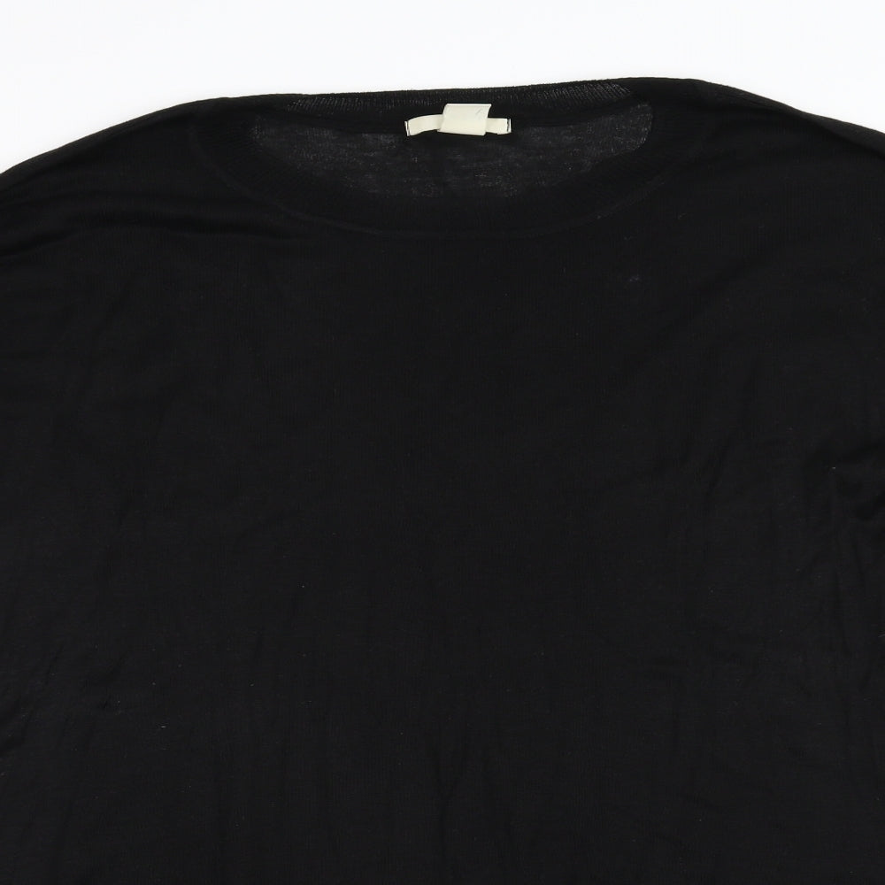 Womens UK Size S H&M Black Pullover Jumper