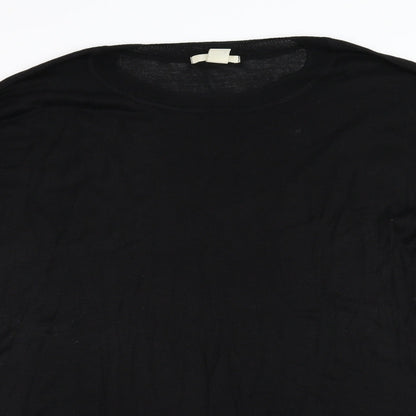 Womens UK Size S H&M Black Pullover Jumper