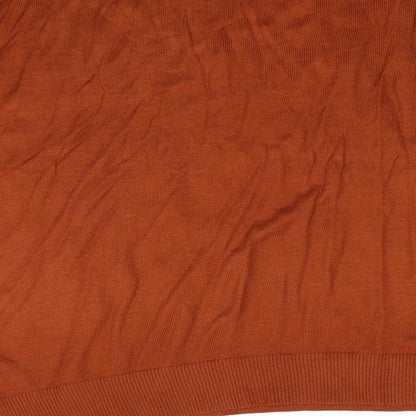 H&M Mens Orange  Knit Pullover Jumper Size S