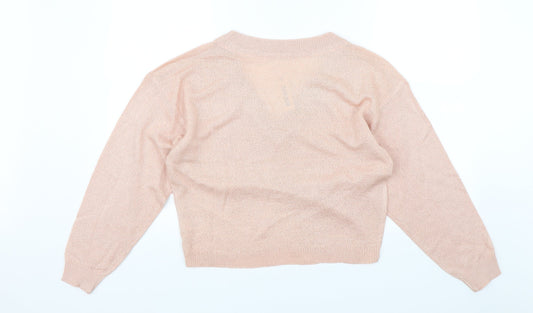 Garage Womens Pink   Pullover Jumper Size M