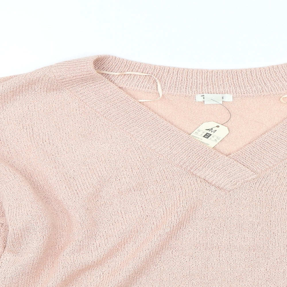 Garage Womens Pink   Pullover Jumper Size M