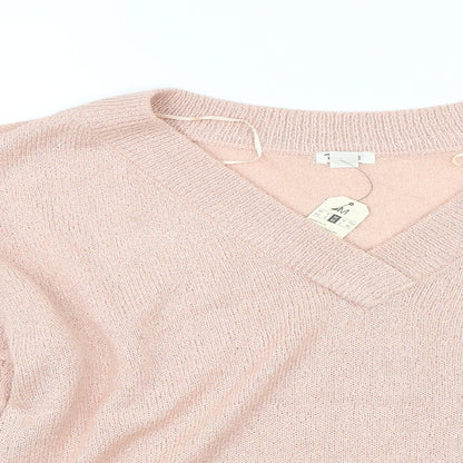 Garage Womens Pink   Pullover Jumper Size M