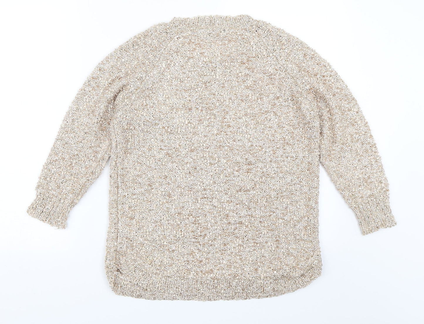 David Emanuel Womens Beige   Pullover Jumper Size S