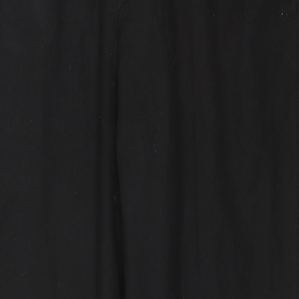 Boohoo Mens Black   Dress Pants Trousers Size 34 in L28 in