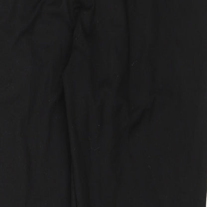 Boohoo Mens Black   Dress Pants Trousers Size 34 in L28 in