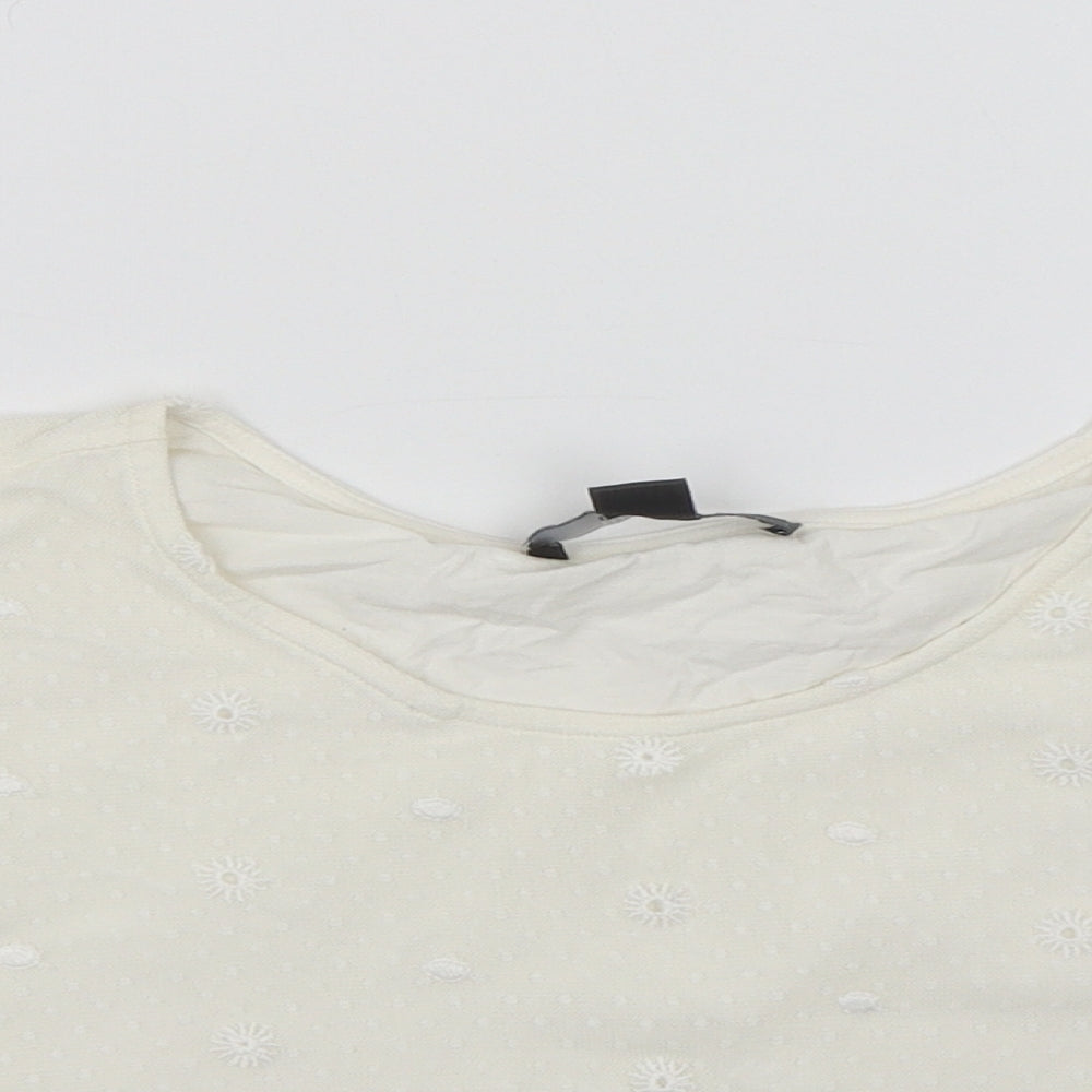 Primark Womens White   Basic Blouse Size S