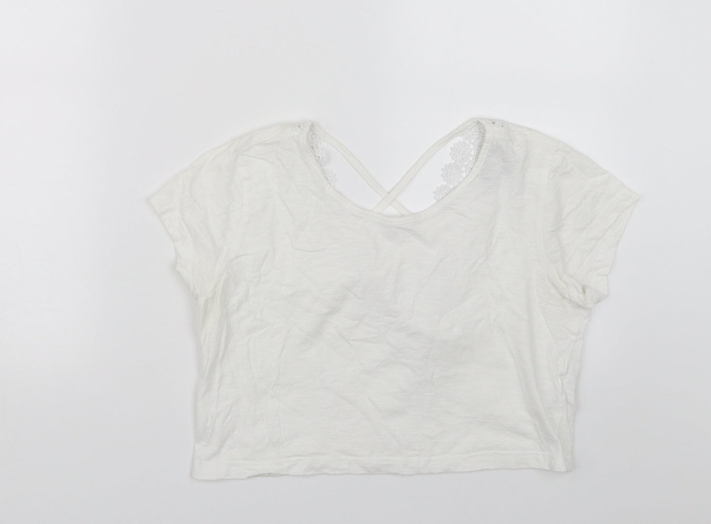 Primark Womens White   Basic Blouse Size 10