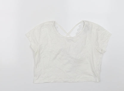 Primark Womens White   Basic Blouse Size 10