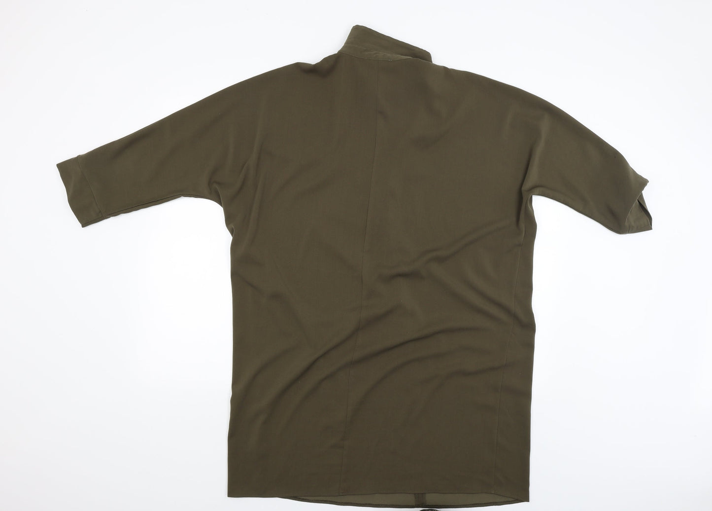 Womens UK Size 14 Papaya Brown Cardigan Jumper