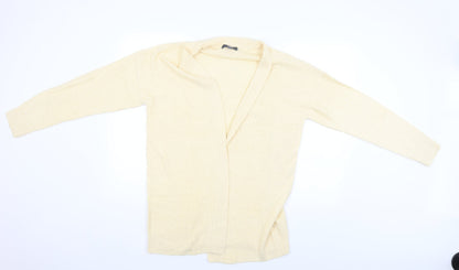 Womens UK Size 12 Studio Beige Cardigan Jumper