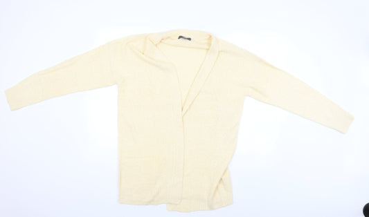 Womens UK Size 12 Studio Beige Cardigan Jumper